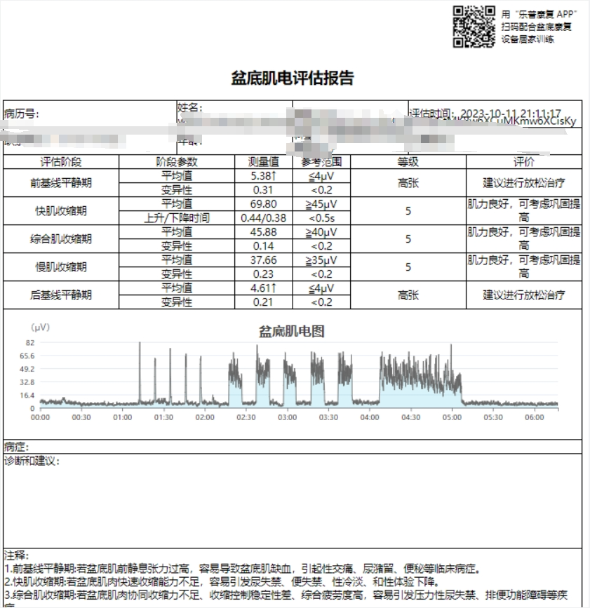 远程居家盆底康复-治疗后